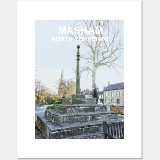 Masham, North Yorkshire. Travel poster Posters and Art